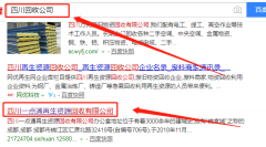 四川一點通再生資源回收有限公司跟本公司簽訂SEO推廣項目