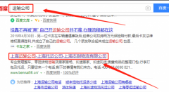 上海本耐物流有限公司與我司做搜索引擎優(yōu)化項目