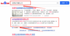 山東金*新材料有限公司關(guān)鍵詞推廣保證在首頁效果